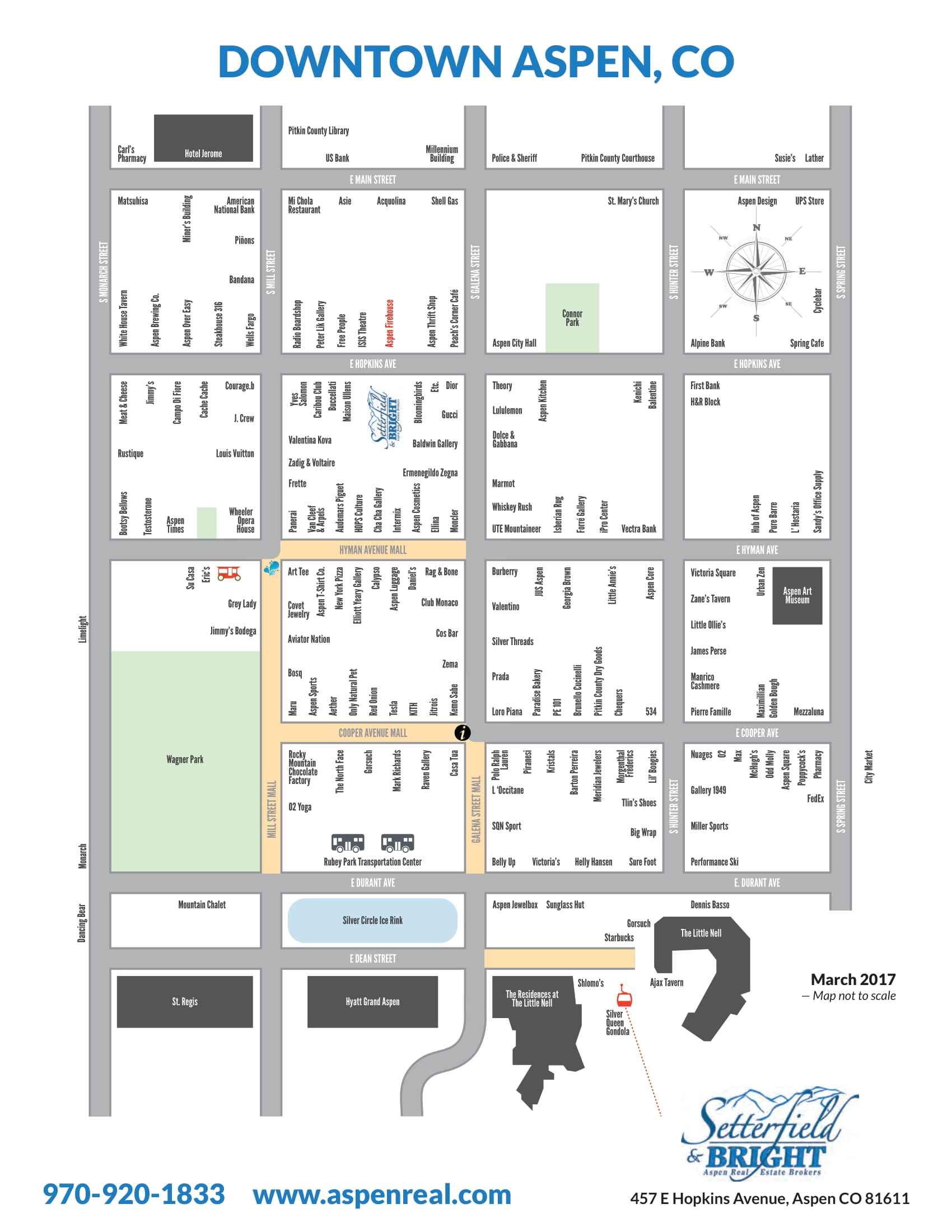 Map – Aspen